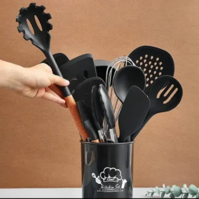 ست کفگیر و ملاقه ۱۲ تیکه